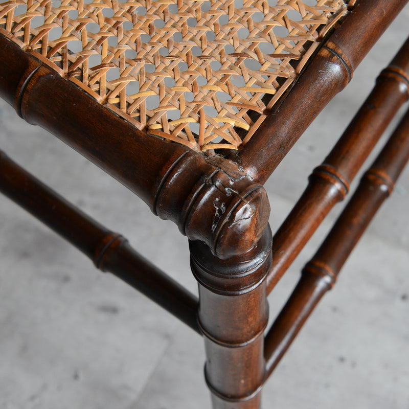 Bamboo design ヴィンテージ ラタンチェア