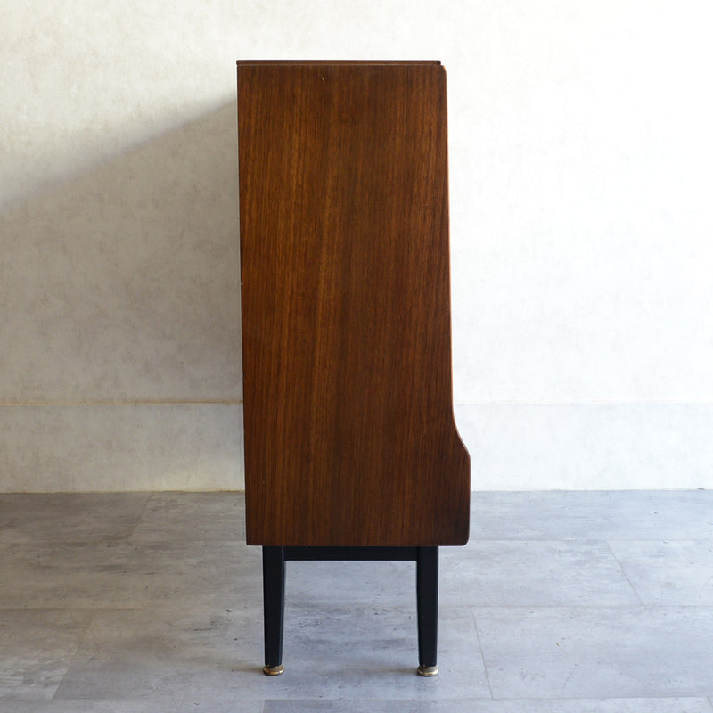 I様見学予約商品  Jentique  ジェンティーク　ガラスキャビネット 29 (天板剥離再塗装）