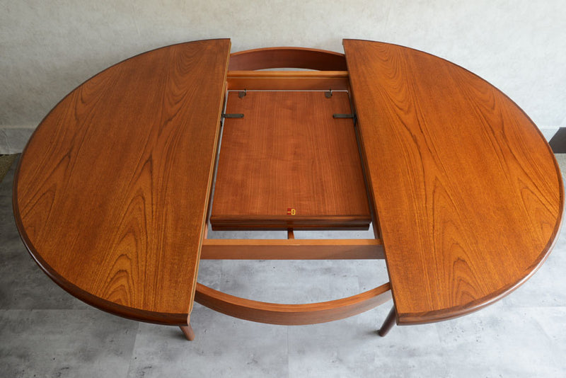 H様ご予約品G-PLAN　ジープラン　エクステンションラウンドダイニングテーブル52