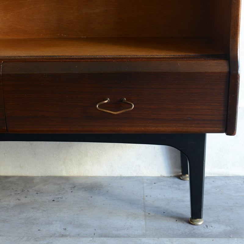 I様見学予約商品  Jentique  ジェンティーク　ガラスキャビネット 29 (天板剥離再塗装）