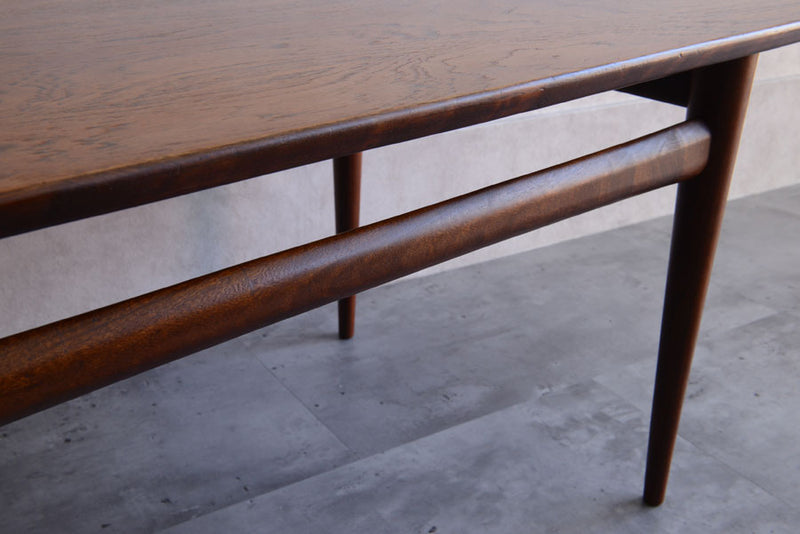 60Ｓミッドセンチュリー　チーク ローテーブル01