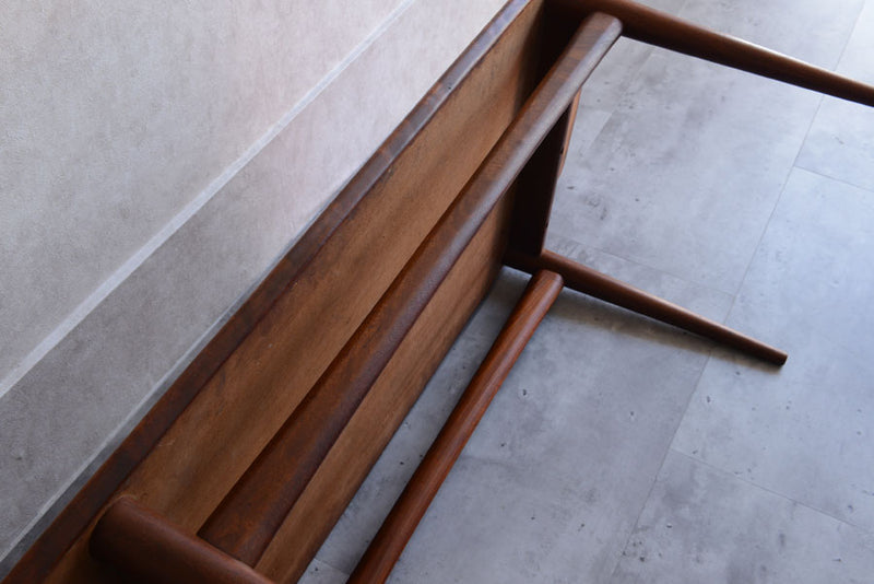 60Ｓミッドセンチュリー　チーク ローテーブル01