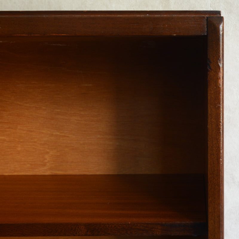 I様見学予約商品  Jentique  ジェンティーク　ガラスキャビネット 29 (天板剥離再塗装）