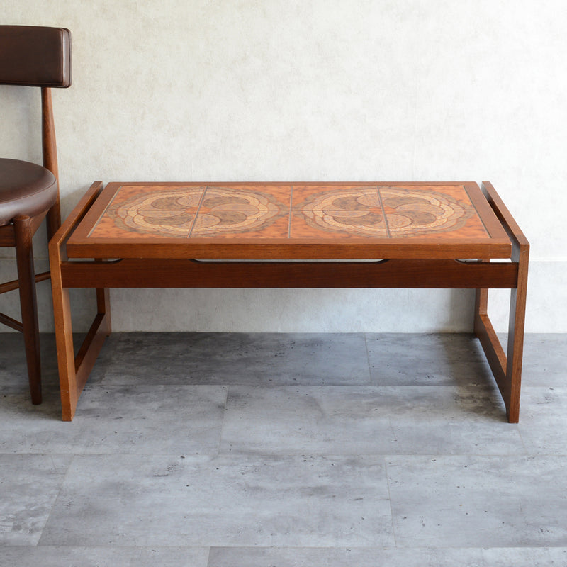 60s タイルトップローテーブル 04