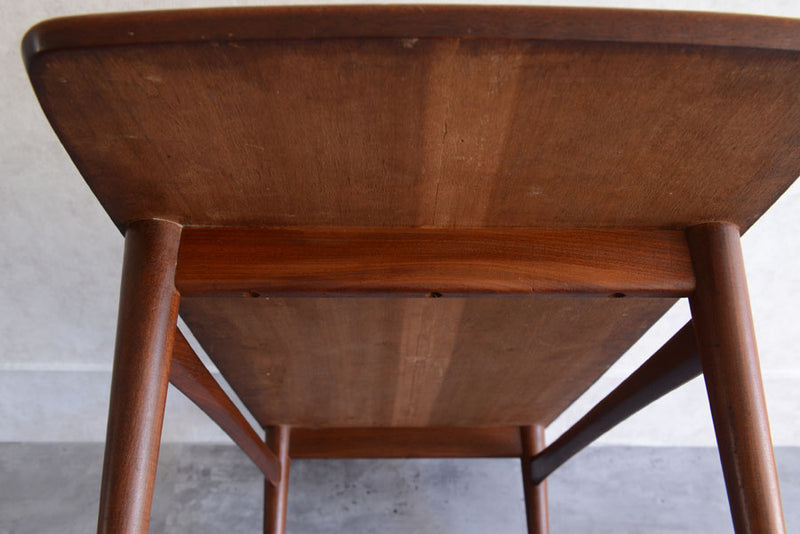 60Ｓミッドセンチュリー　チーク ローテーブル01