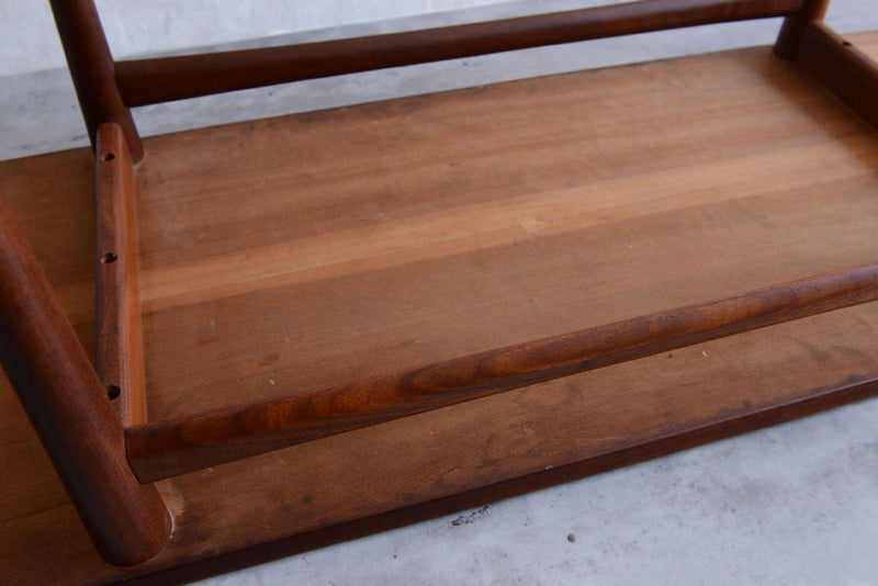 60Ｓミッドセンチュリー　チーク ローテーブル01