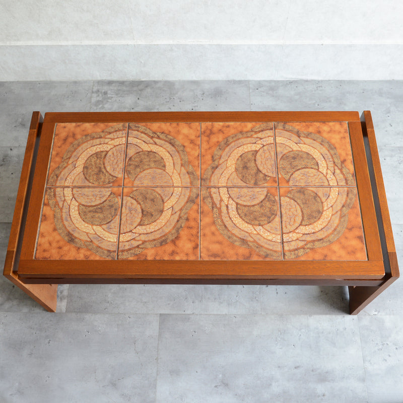 60s タイルトップローテーブル 04