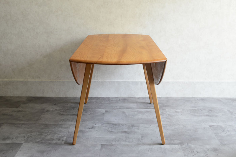 ERCOL アーコール 　ラウンド　ドロップリーフテーブル①