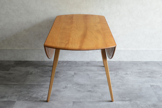 ERCOL アーコール 　ラウンド　ドロップリーフテーブル①