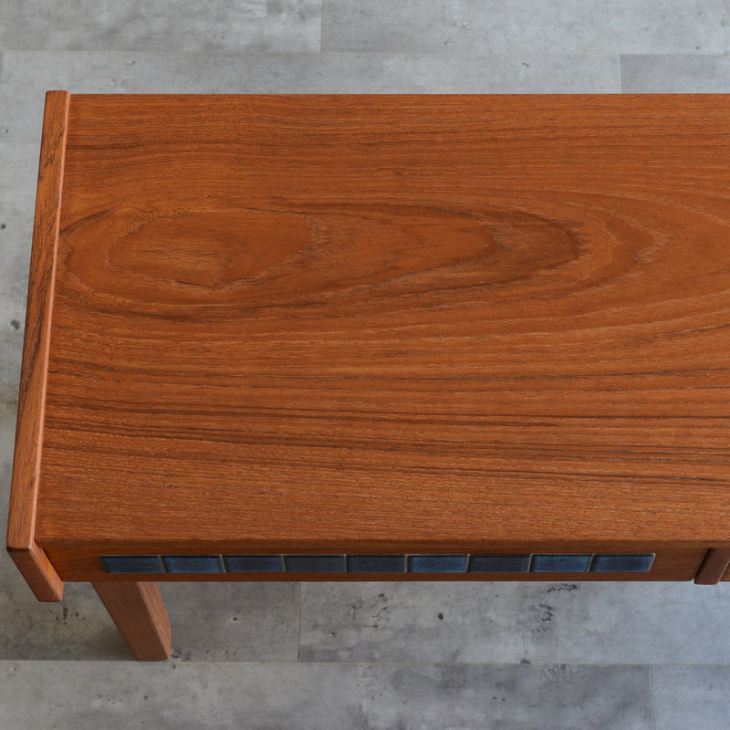 デンマーク ヴィンテージ ブルータイルチェスト3-31