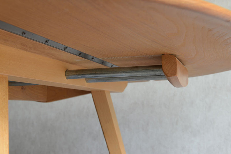 ERCOL アーコール 　ラウンド　ドロップリーフテーブル①