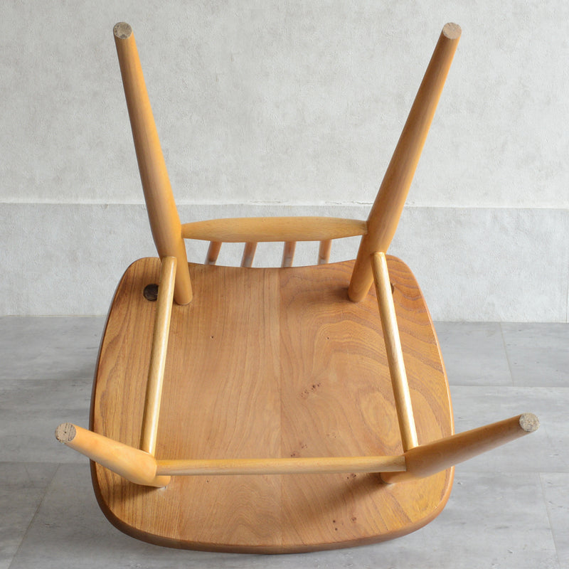 ERCOL アーコール　ハイ スティックバックチェア 03 剝離再塗装済