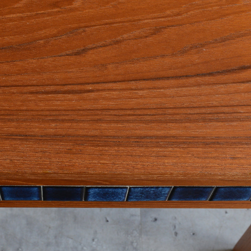 デンマーク ヴィンテージ ブルータイルチェスト3-31