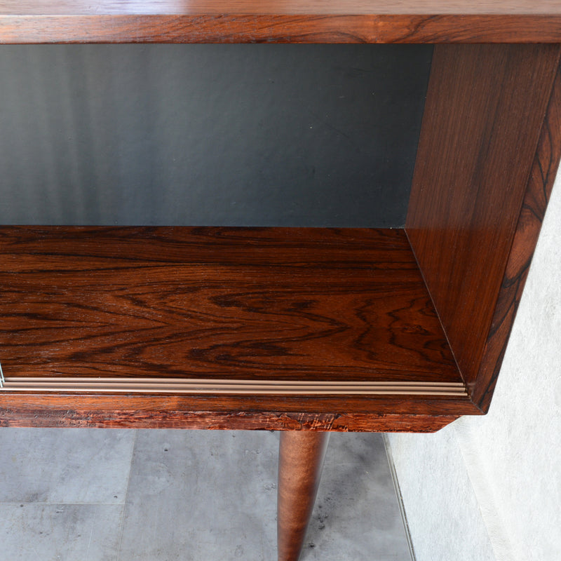 デンマークヴィンテージ 　ローズウッド ガラスキャビネット03