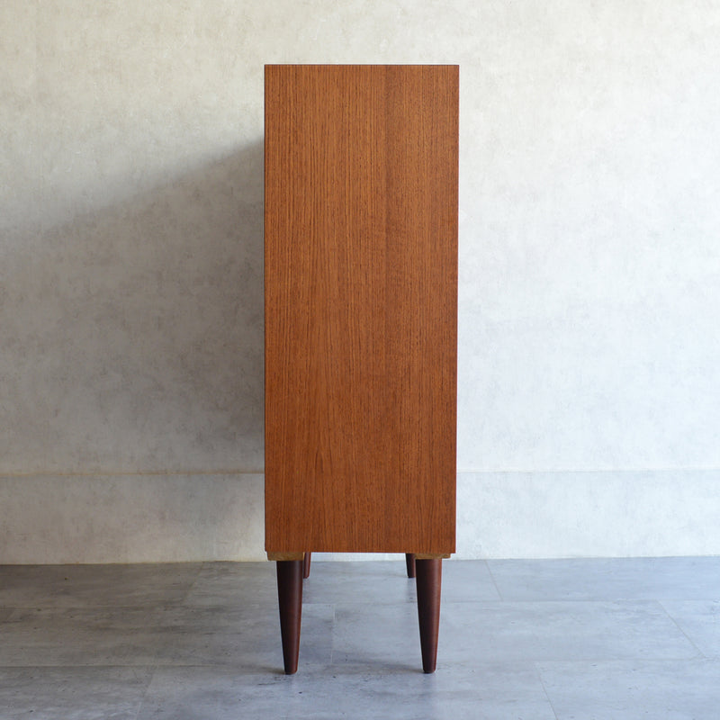 デンマークヴィンテージ　チークブックシェルフ6-2