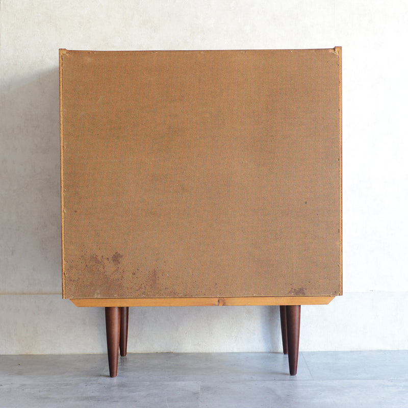 デンマークヴィンテージ　チークブックシェルフ6-2