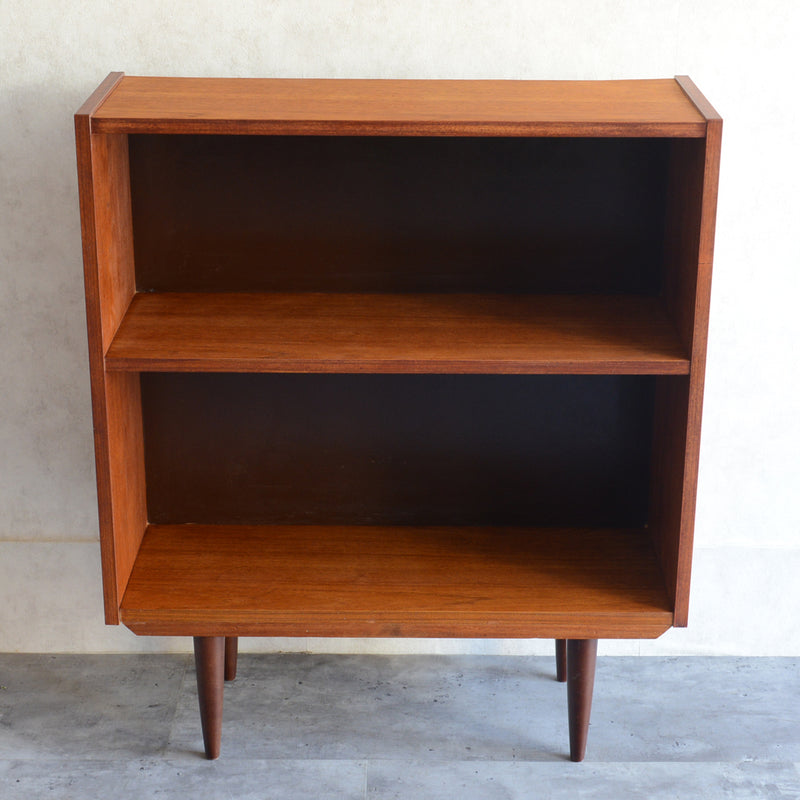 デンマークヴィンテージ　チークブックシェルフ6-2