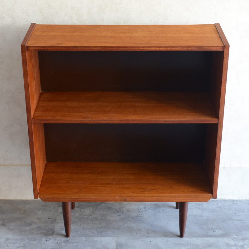 デンマークヴィンテージ　チークブックシェルフ6-2