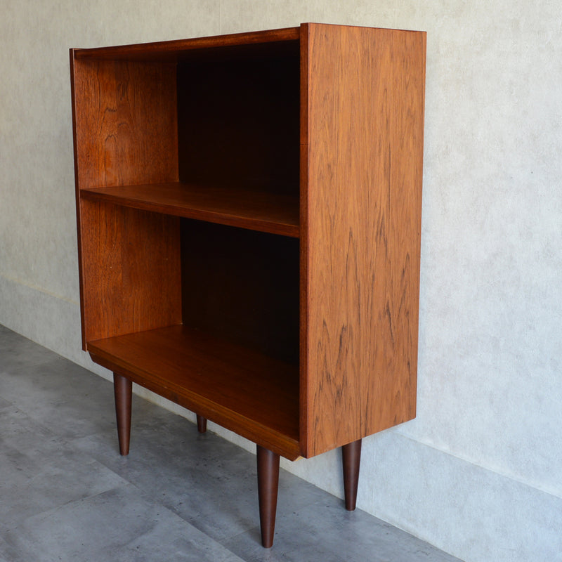 デンマークヴィンテージ　チークブックシェルフ6-2