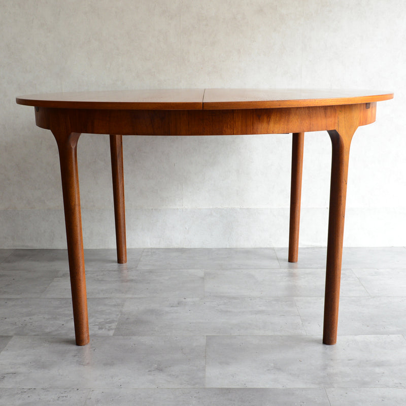 McINTOSH マッキントッシュ  エクステンション ラウンド ダイニングテーブル 04（天板剥離再塗装済）