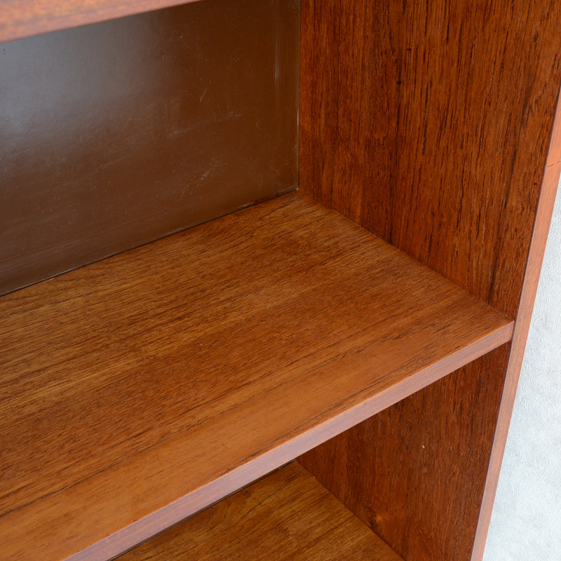 デンマークヴィンテージ　チークブックシェルフ6-2