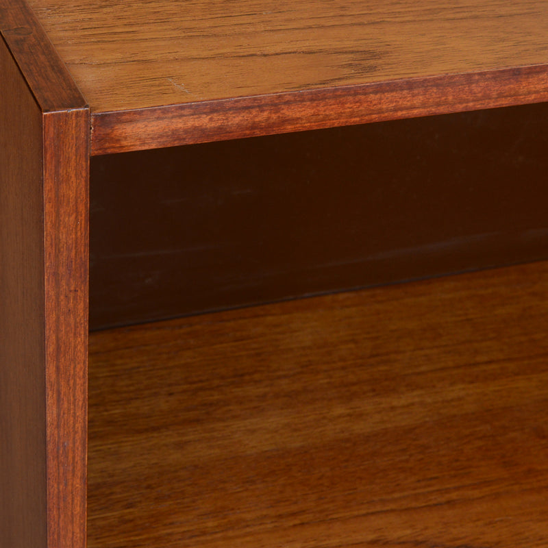 デンマークヴィンテージ　チークブックシェルフ6-2