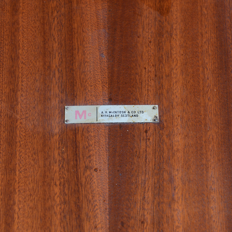 McINTOSH マッキントッシュ  エクステンション ラウンド ダイニングテーブル 04（天板剥離再塗装済）