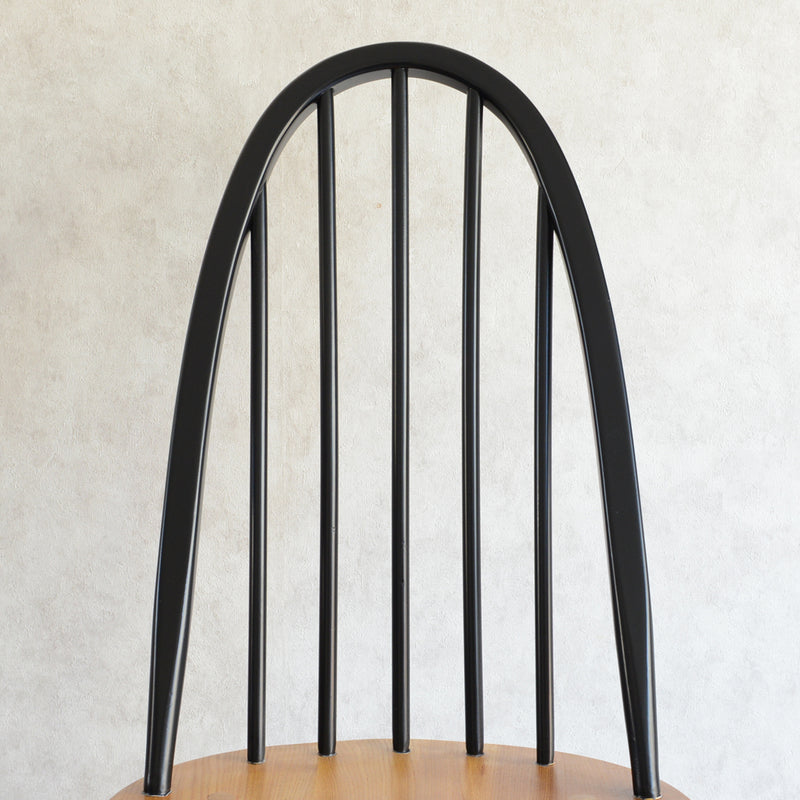 ERCOLアーコール クエーカーチェア (ブラック＆ナチュラル) 01