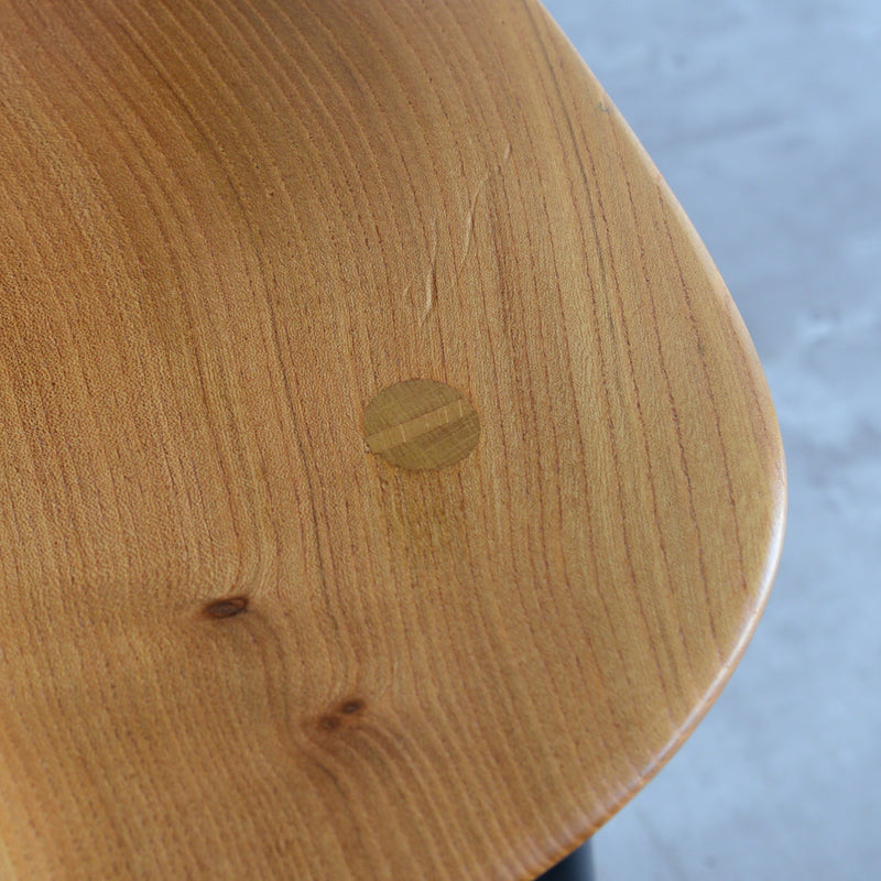 ERCOLアーコール クエーカーチェア (ブラック＆ナチュラル) 01